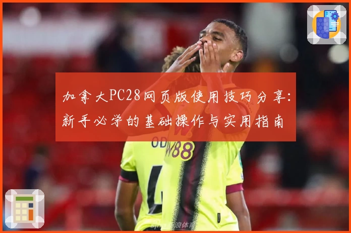 加拿大PC28网页版使用技巧分享：新手必学的基础操作与实用指南